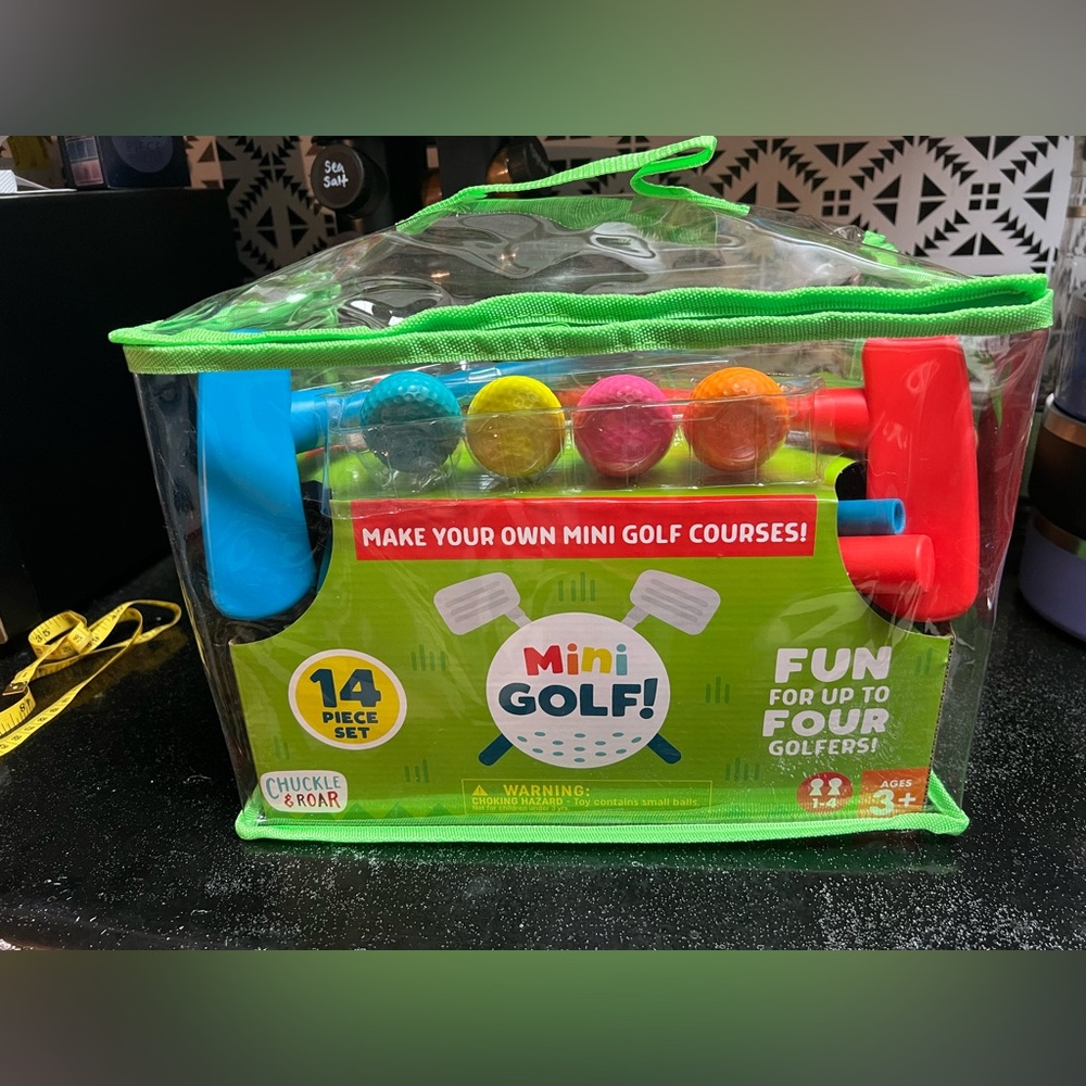 Mini Golf Set for Kids - Multicolor